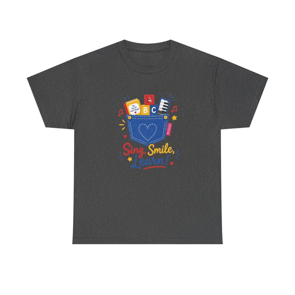 Ms. Rachel "Sing, Smile, Learn!" Unisex Tee — official Ms. Rachel T-Shirts