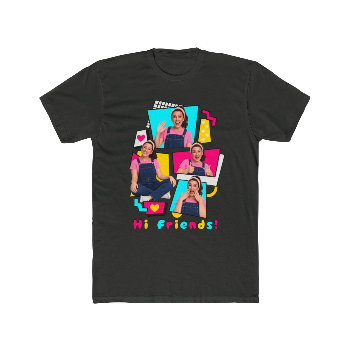 Ms. Rachel - HI friends Long Sleeve T Shirt - alternate angle 2, merchandise