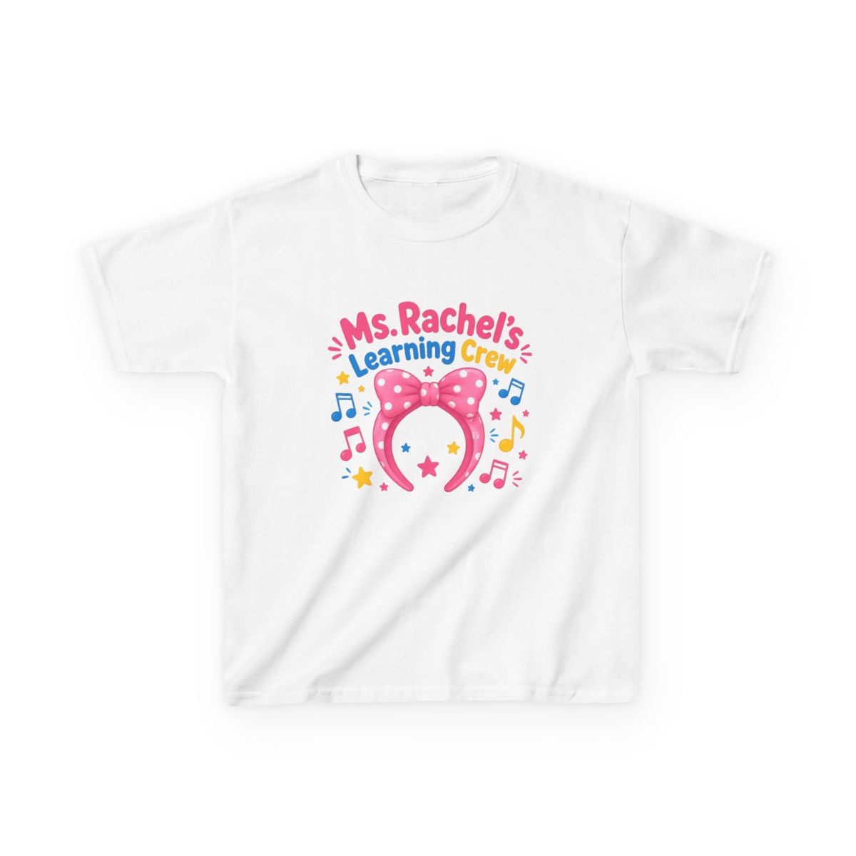 Ms. Rachel "Songs for Littles." Unisex Kids Tee - alternate angle 2, merchandise