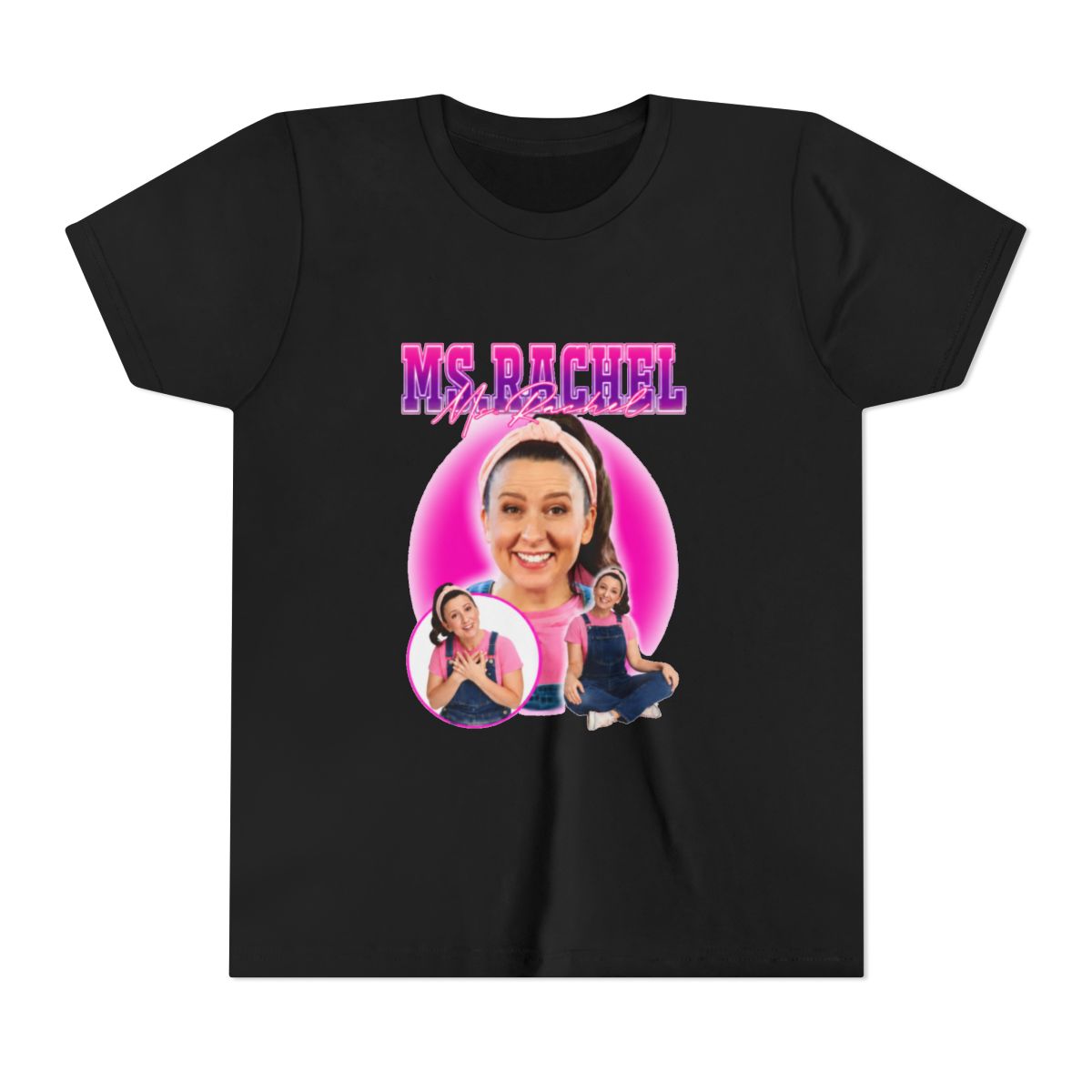 Ms. Rachel Pretty in Pink Kids T Shirt